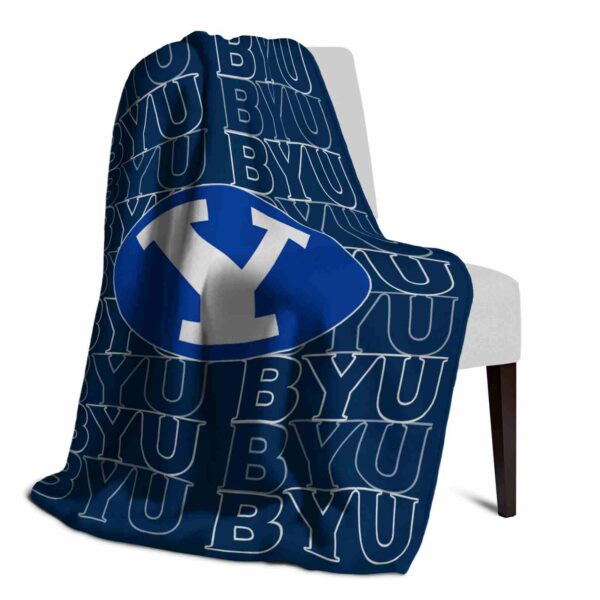 byu cougars fan pride blue blanket top rated