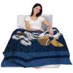 byu cougars three musketeers blue blanket latest model