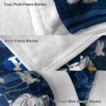 byu cougars three musketeers blue blanket premium grade