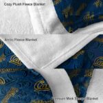california golden bears diehard fans blue blanket premium grade