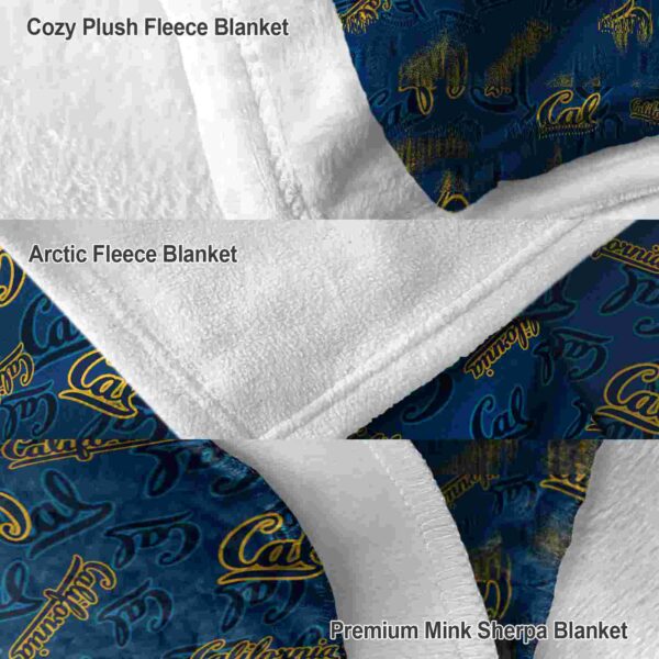 california golden bears diehard fans blue blanket premium grade