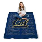 california golden bears fan pride blue blanket high quality