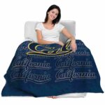 california golden bears fan pride blue blanket latest model