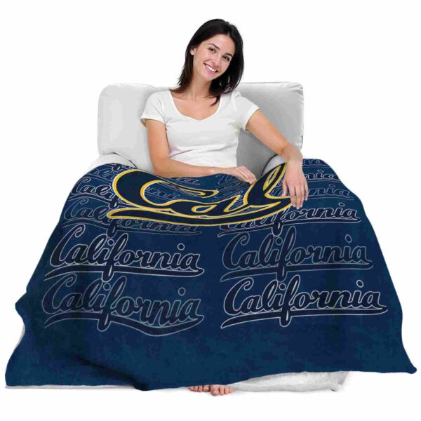 california golden bears fan pride blue blanket latest model