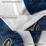 california golden bears fan pride blue blanket premium grade