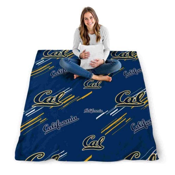 california golden bears fan spirit blue blanket high quality