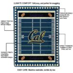 california golden bears football field blue blanket new arrival