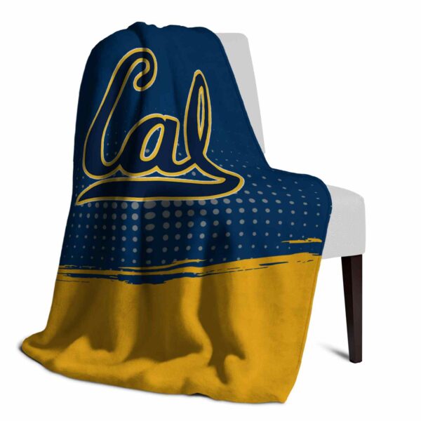 california golden bears gradient dots blue blanket top rated