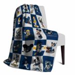 california golden bears mickey minnie blue white blanket top rated