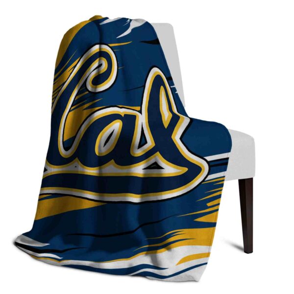 california golden bears paint streaks blue white blanket top rated