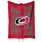 carolina hurricanes fan pride red blanket best selling