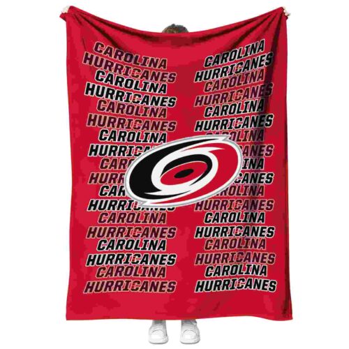 carolina hurricanes fan pride red blanket best selling