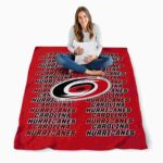 carolina hurricanes fan pride red blanket best selling