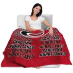carolina hurricanes fan pride red blanket best selling