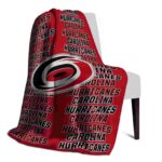 carolina hurricanes fan pride red blanket best selling