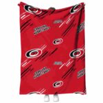 carolina hurricanes fan spirit red blanket best selling