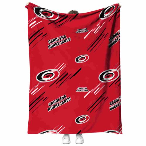 carolina hurricanes fan spirit red blanket best selling