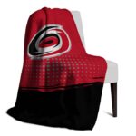 carolina hurricanes gradient dots red blanket best selling