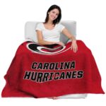 carolina hurricanes grunge texture red blanket best selling