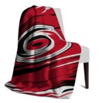 carolina hurricanes paint streaks red white blanket best selling