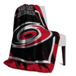 carolina hurricanes splatter effect red blanket best selling