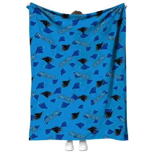 carolina panthers diehard fans blue blanket best selling