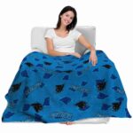 carolina panthers diehard fans blue blanket latest model