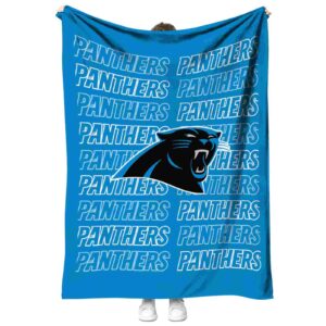 carolina panthers fan pride blue blanket best selling