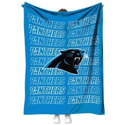 carolina panthers fan pride blue blanket best selling