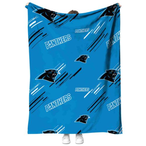 carolina panthers fan spirit blue blanket best selling