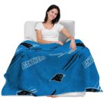 carolina panthers fan spirit blue blanket latest model