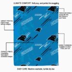 carolina panthers fan spirit blue blanket new arrival