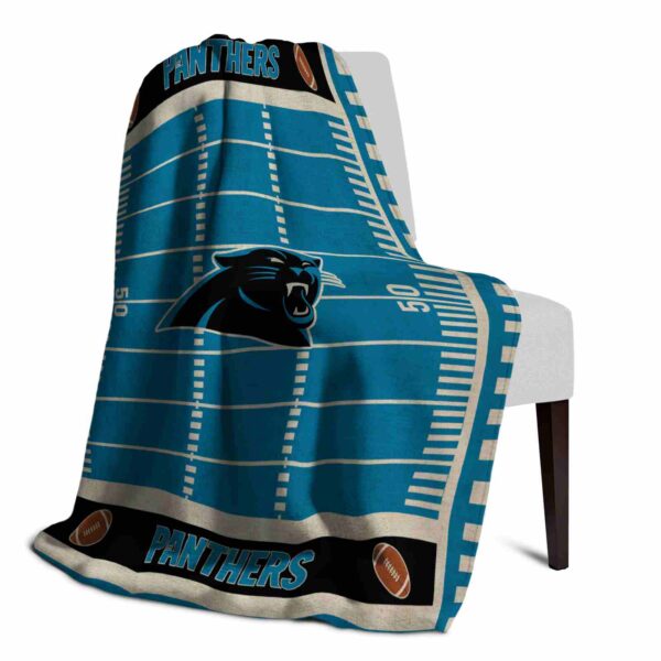carolina panthers football field blue blanket top rated