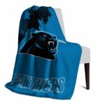 carolina panthers grunge texture blue blanket top rated