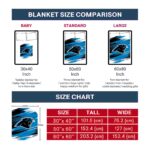 carolina panthers paint streaks blue white blanket best selling