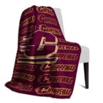central michigan chippewas fan pride maroon blanket top rated