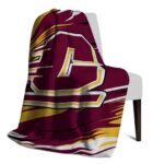 central michigan chippewas paint streaks maroon white blanket top rated