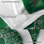 charlotte 49ers fan pride green blanket premium grade