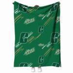 charlotte 49ers fan spirit green blanket best selling