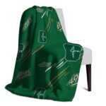 charlotte 49ers fan spirit green blanket best selling