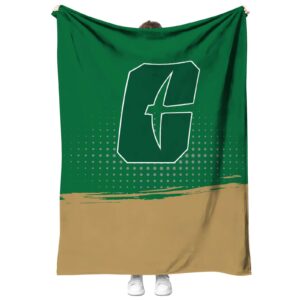 charlotte 49ers gradient dots green blanket best selling