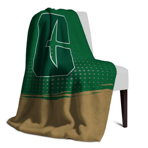 charlotte 49ers gradient dots green blanket top rated