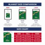 charlotte 49ers grunge texture green blanket trendy