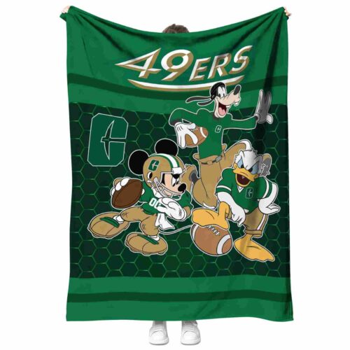 charlotte 49ers three musketeers green blanket best selling