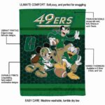 charlotte 49ers three musketeers green blanket best selling