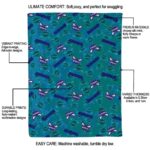 charlotte hornets diehard fans teal blanket new arrival