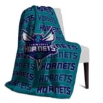 charlotte hornets fan pride teal blanket top rated