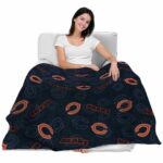 chicago bears diehard fans blue blanket latest model