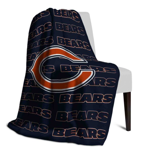 chicago bears fan pride blue blanket top rated