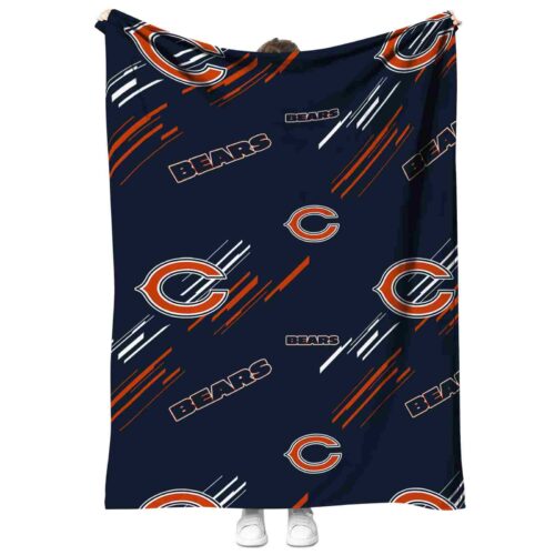 chicago bears fan spirit blue blanket best selling